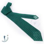 cravatta seta verde