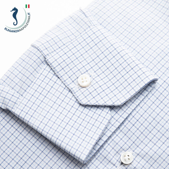 polsino camicia a quadri